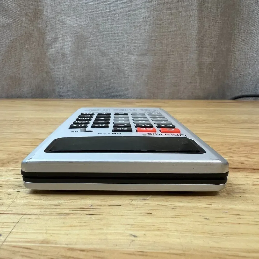 Vintage Unisonic Calculator CB 14 Deluxe Memory Working JDM Made In Japan - Picture 5 of 8